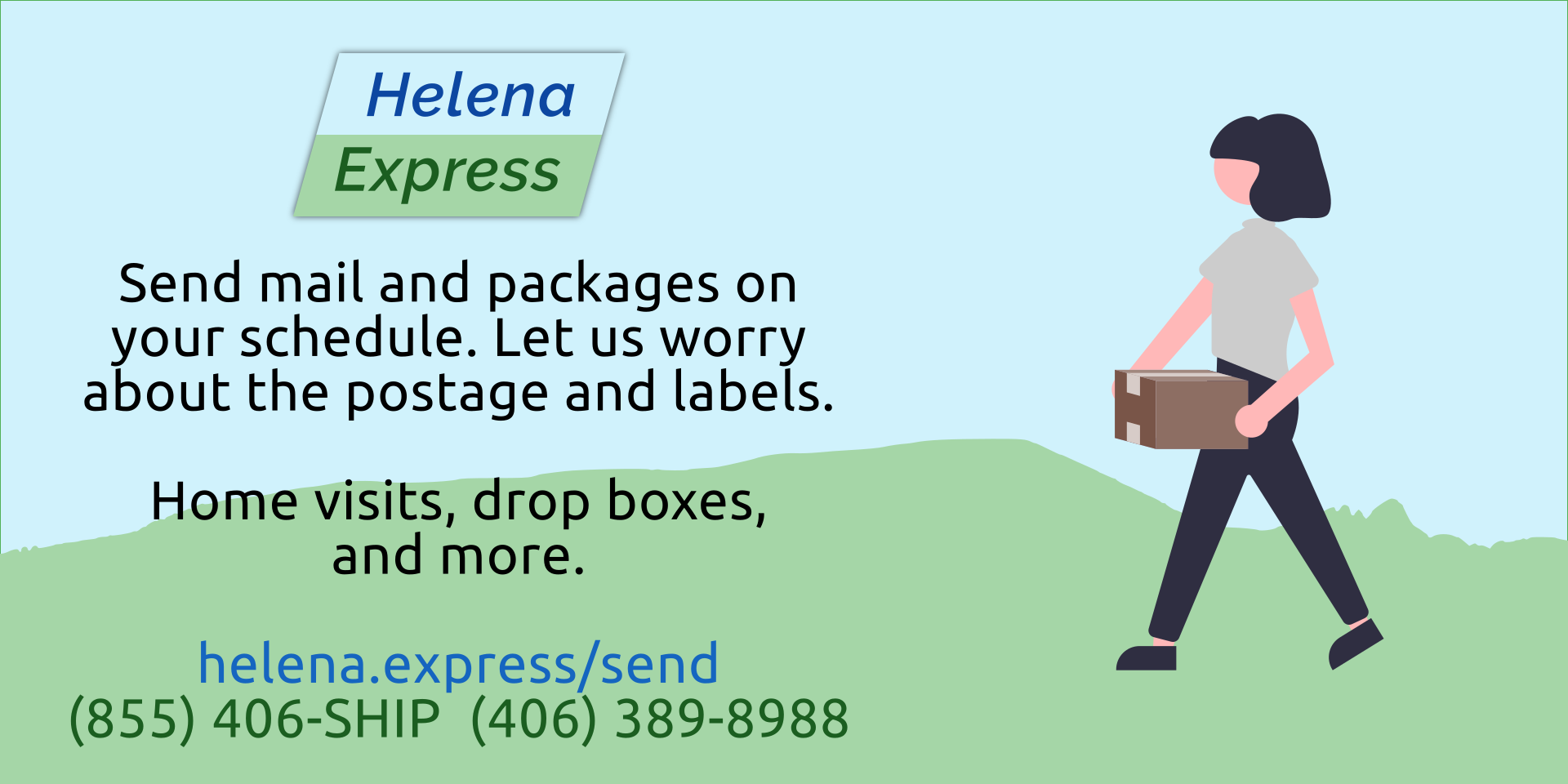 Express Send Form Send a Package :: Helena Express